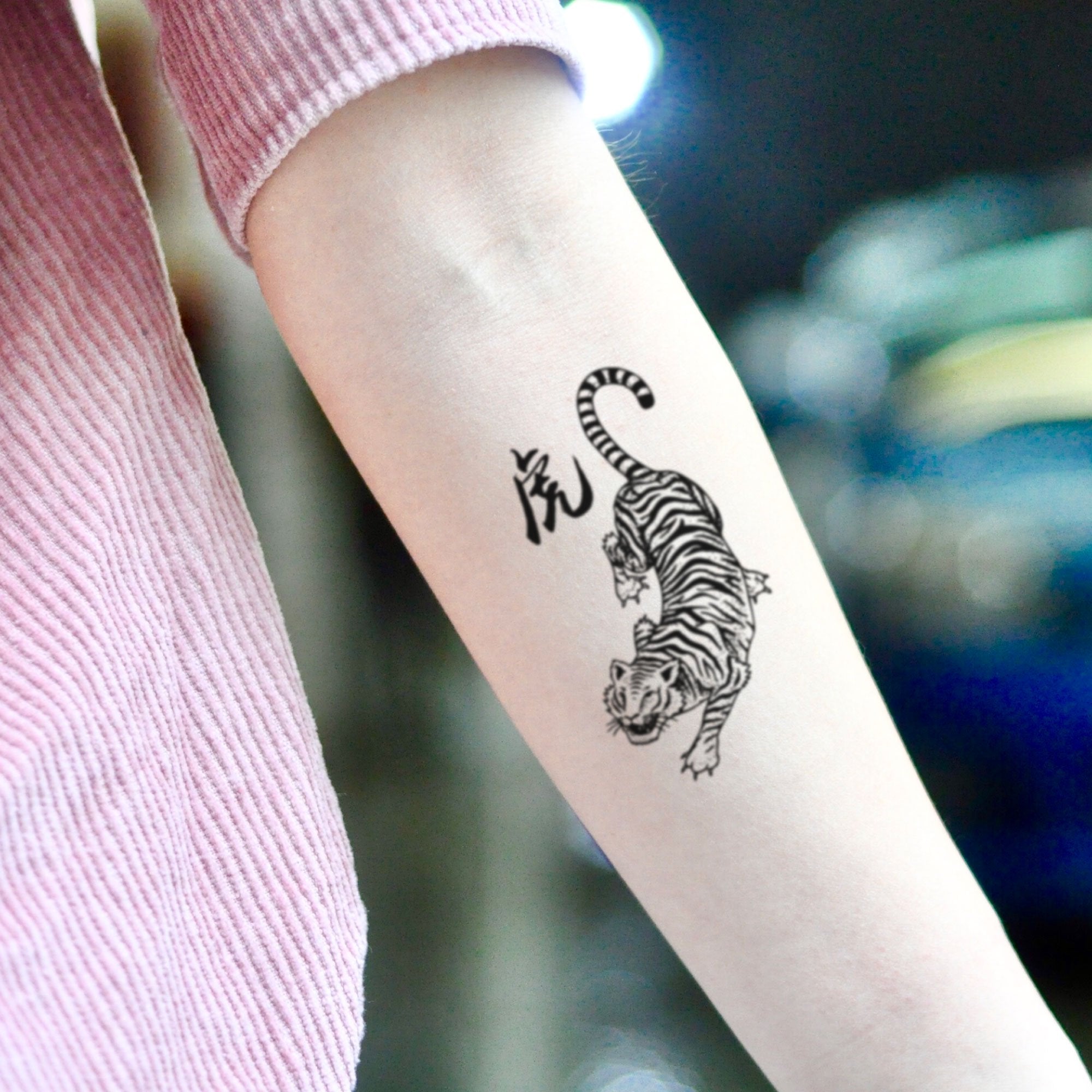 tiger tattoo arm designs