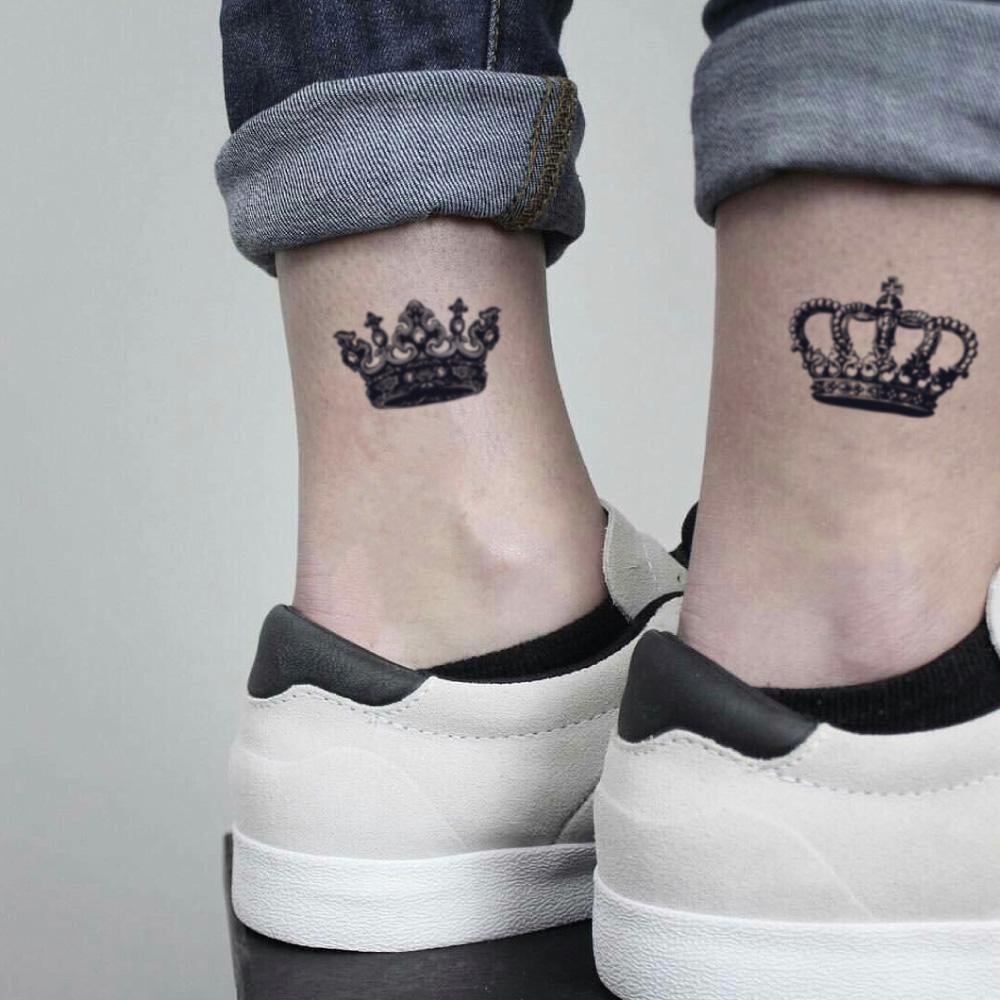 Queen B Temporary Tattoo Sticker (Set of 2)
