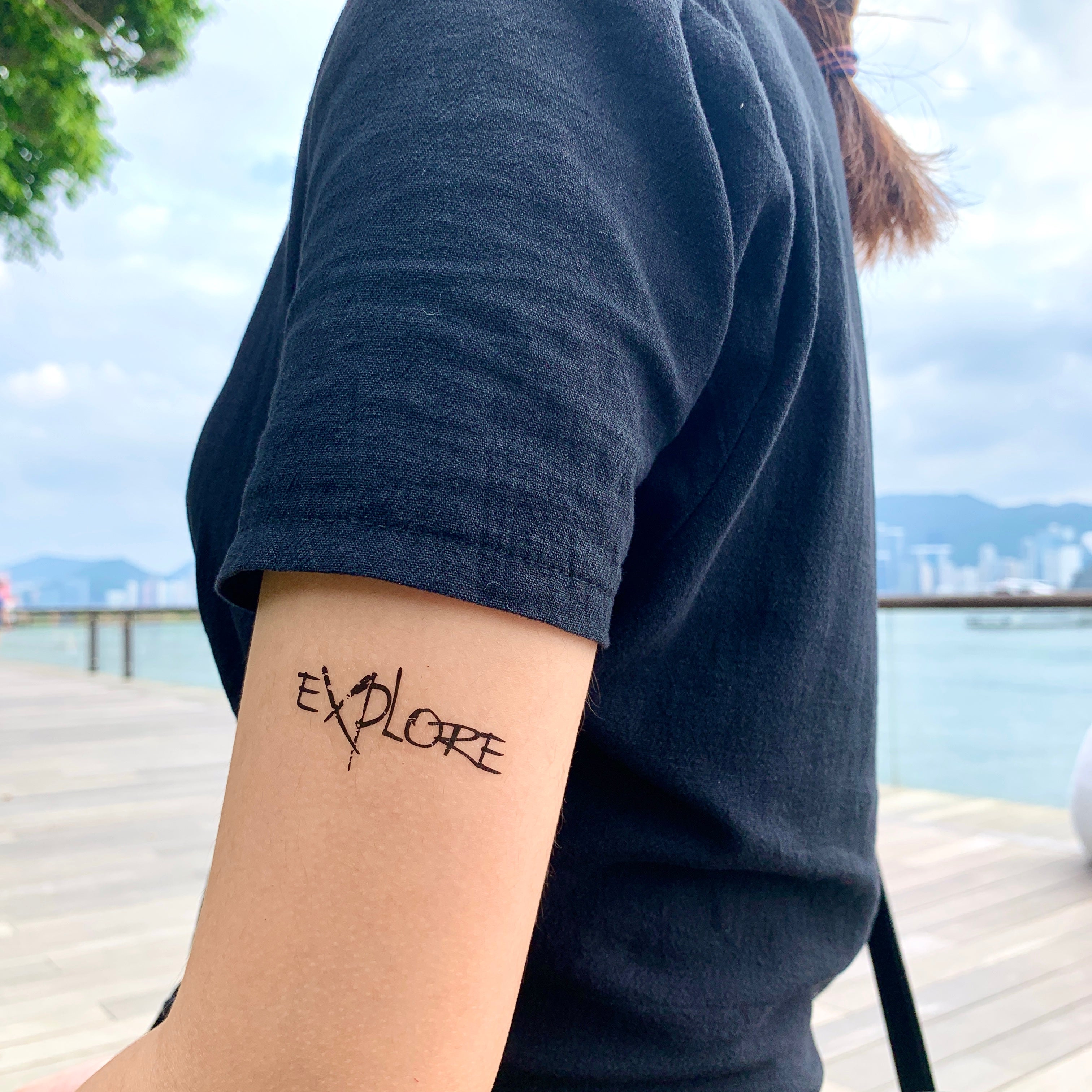 Karthik Tattoo - Symbol for explore. . . #karthiktattoostudio  #tattooartistshivakarthik . . #triangletattoo #hyderabadtattooartists  #welivetoexplore #indiantattooartists #blackandgrey #inkedupguys #inkedup  #inkedmen #tattooed #inkedmen #worldwidetattoo ...