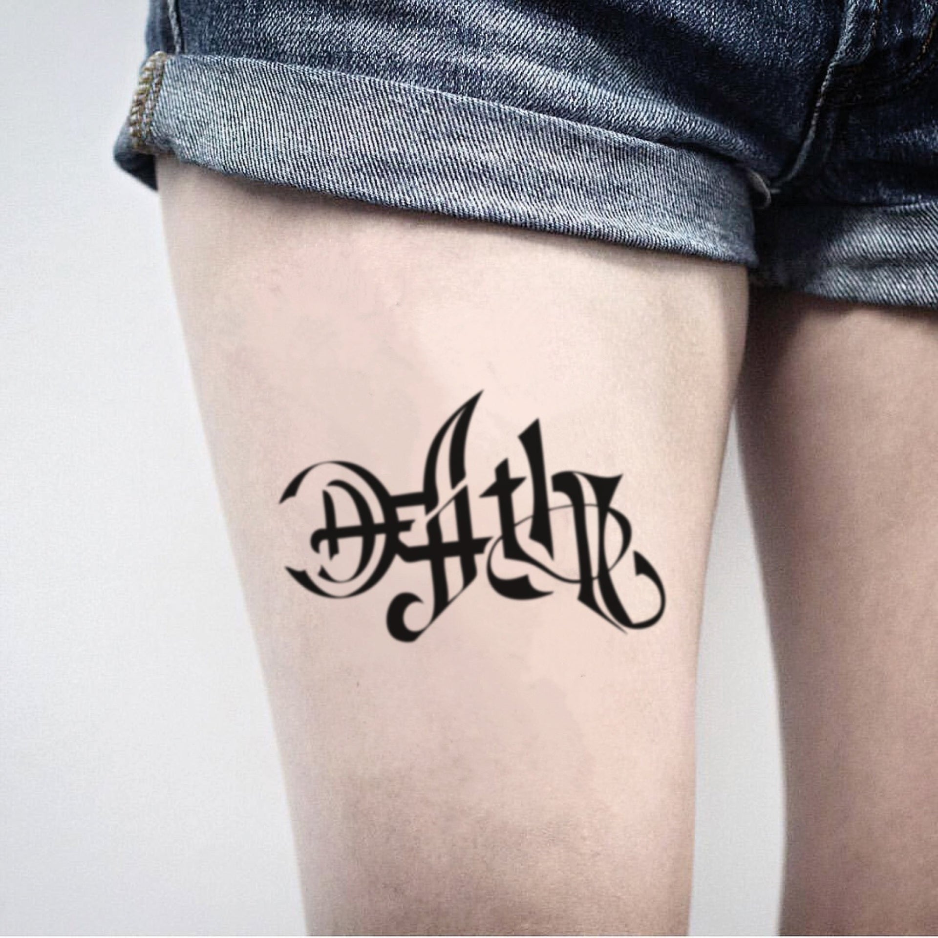 life vs death tattoo
