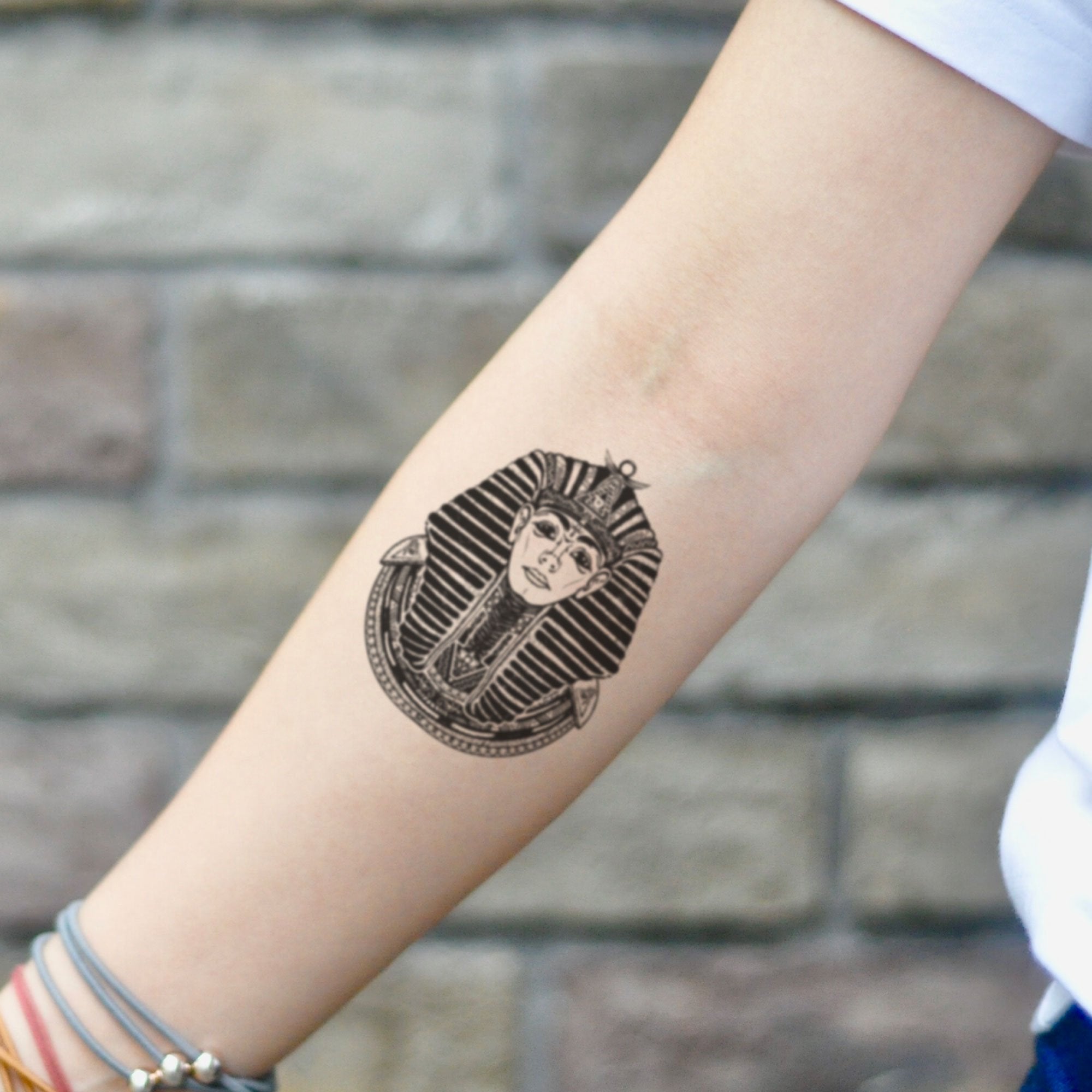 KREA - art deco tattoo on shoulder