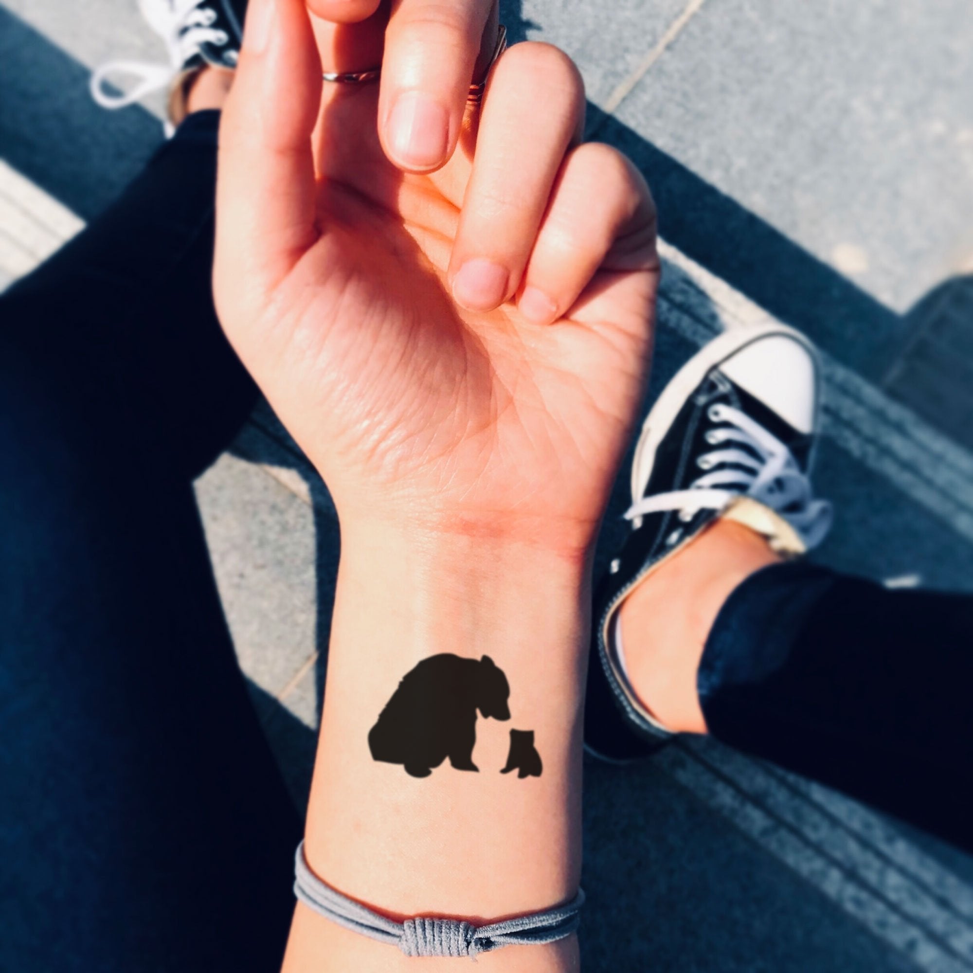 The Strong and Lonely Bear: A Tattoo Celebrating Strength and Individuality  — 1MM Tattoo Studio