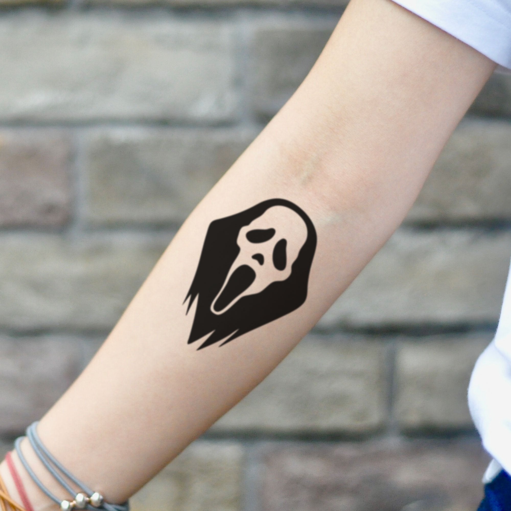 Tattoo uploaded by Dark Shadows Tattoo  Scream Mask  Tattoodo