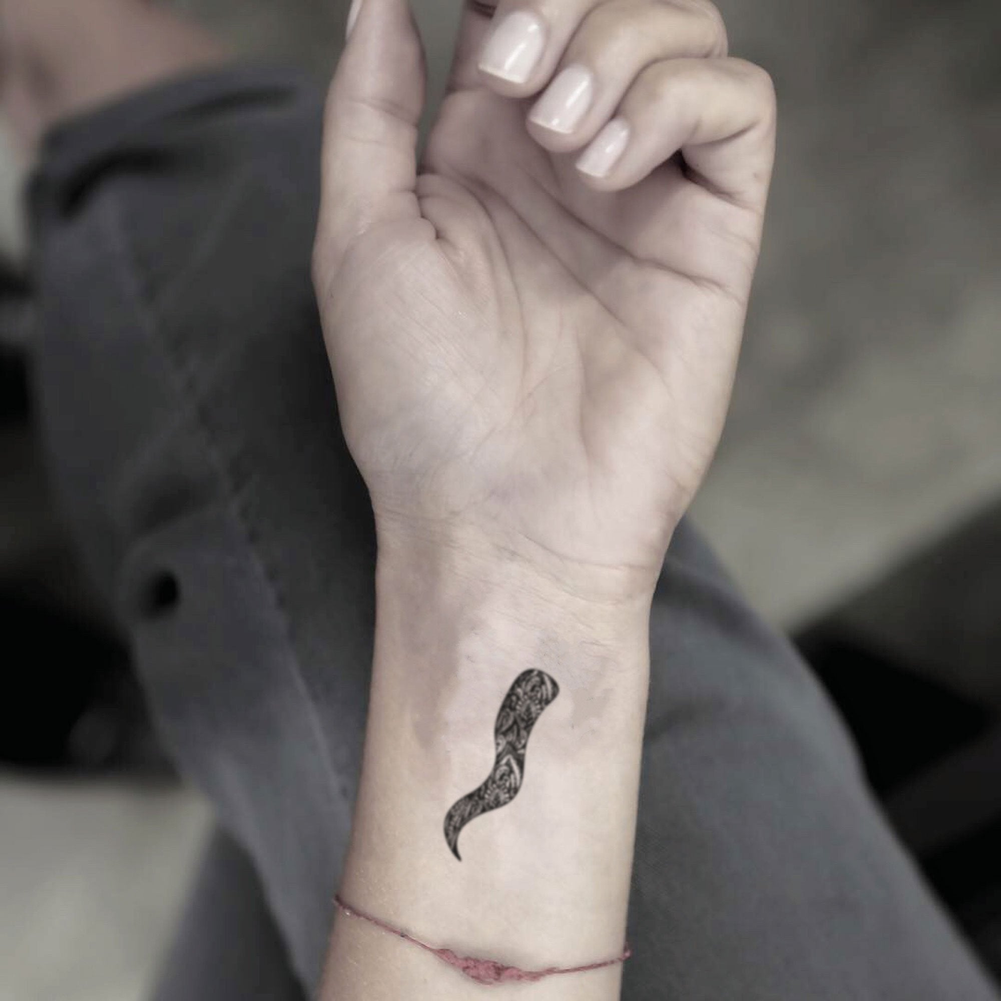 Italian horn amulet tattoo by bLazeovsKy on DeviantArt