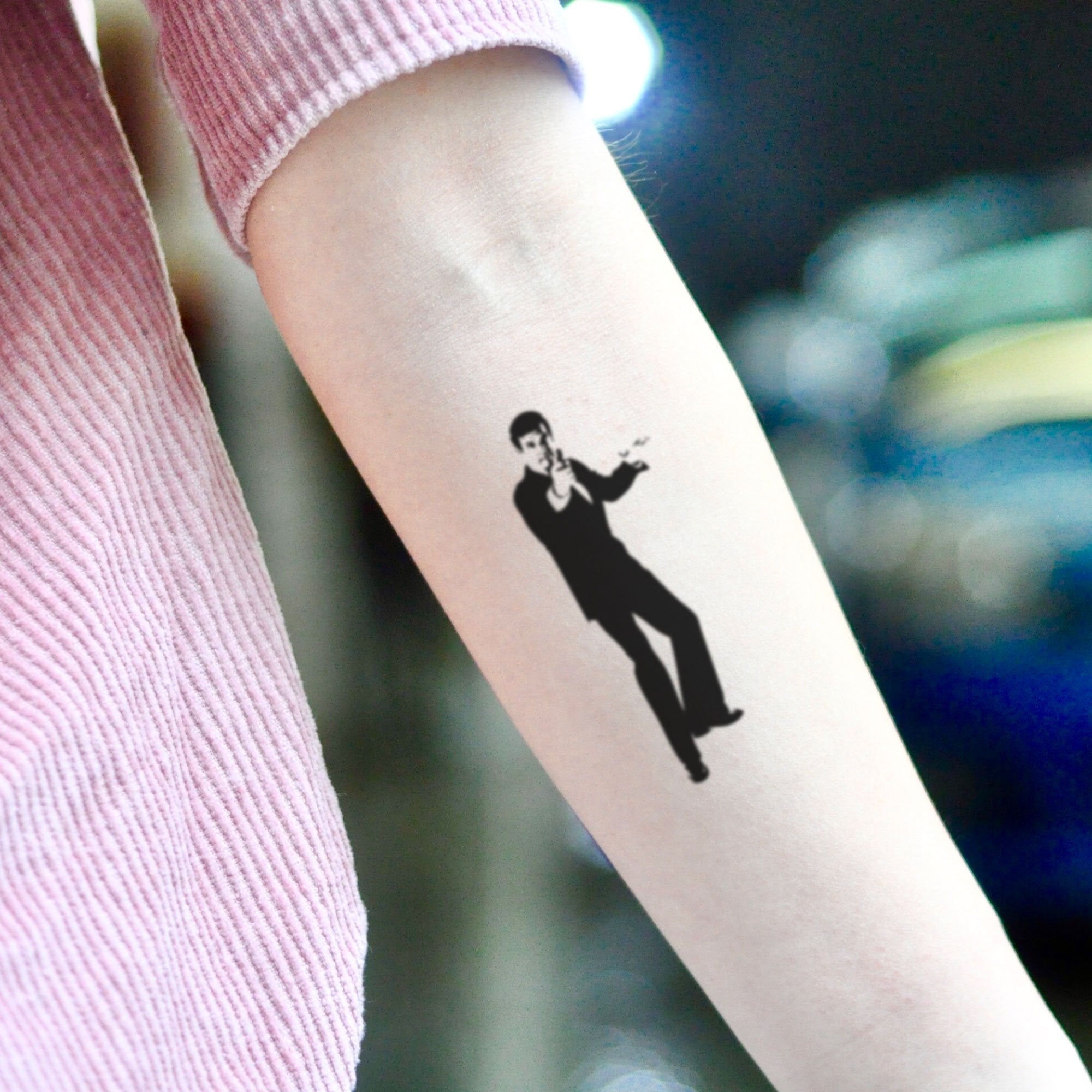 James Bond Temporary Tattoo Sticker  OhMyTat
