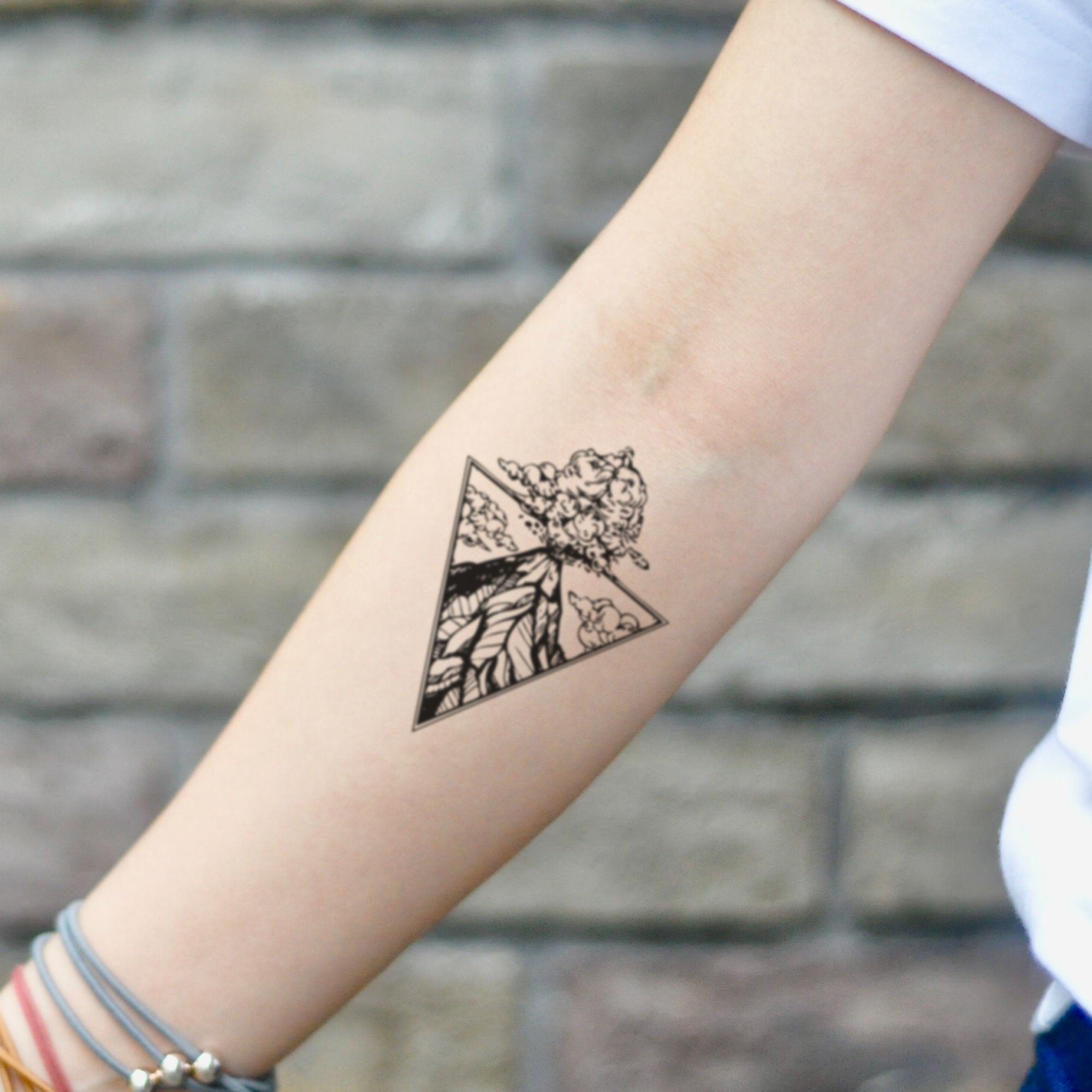 Explosive Trend Mount Agung Bali Volcano Tattoos  Tattoos Body art  Triangle tattoo